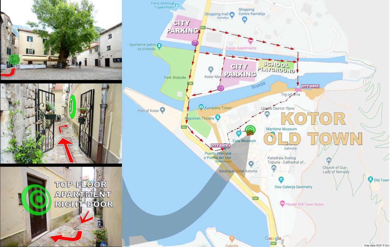 Tajami Apartments Kotor Dış mekan fotoğraf